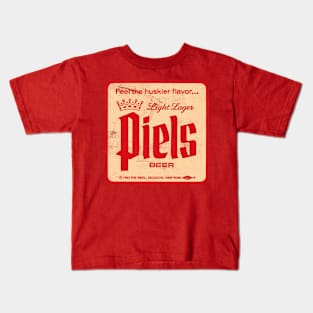 Piels Beer ---- Vintage Label Beer Lover Gift Kids T-Shirt